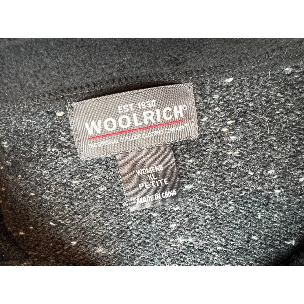 Woolrich Sweater Wool Knit XLP XL Petite Grandpa NWT Chunky Knit Aztec‎ Womens